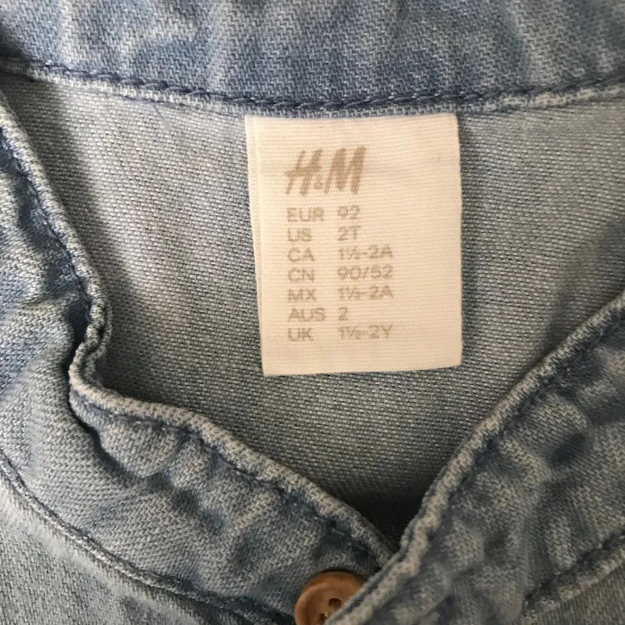 پیراهن جین  پسرانه H&M