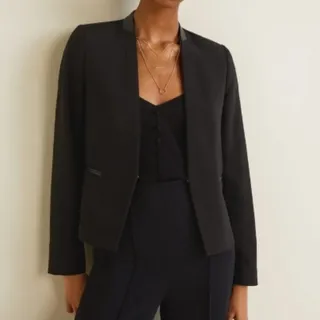 کت تک مشکی مجلسی