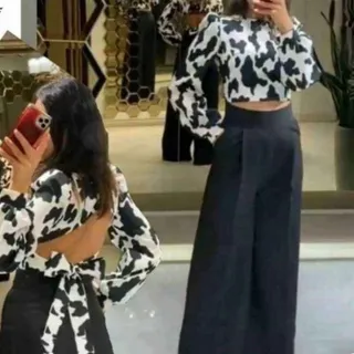 ست شومیز شلوار مجلسی