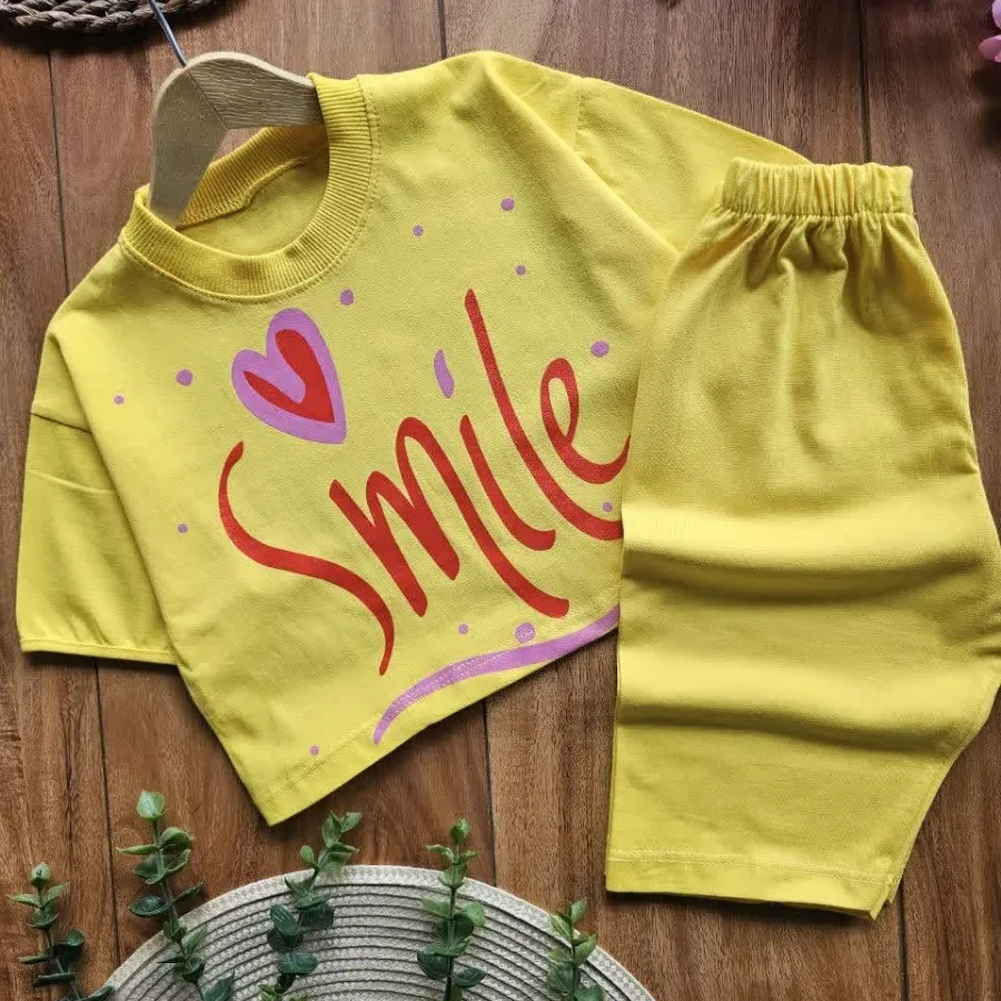 کراپ و شلوار Smile