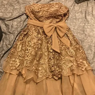 لباس مجلسی عروسکی  کیپور