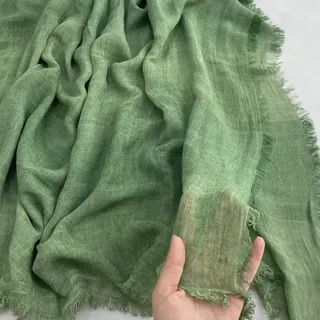 شال دوسر ریش رنگ سبز