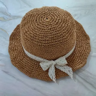 کلاه ساحلی رافیا