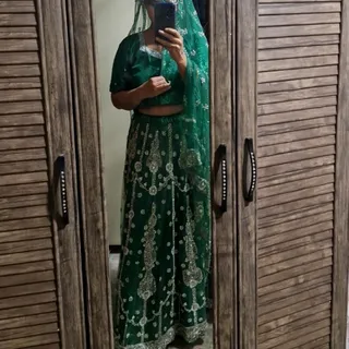 لباس هندی دست دوز