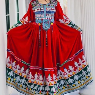 لباس أفغانی سنتی محلی