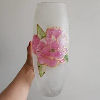 گلدان شیشه‌ای طراحی ویترا