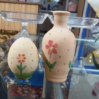 کوزه و تخم مرغ سفالی