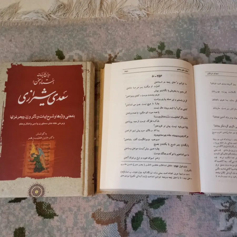 غزلیات سعدی 2 جلد