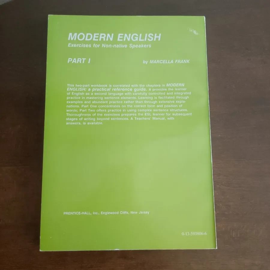 کتاب تمرین Modern English