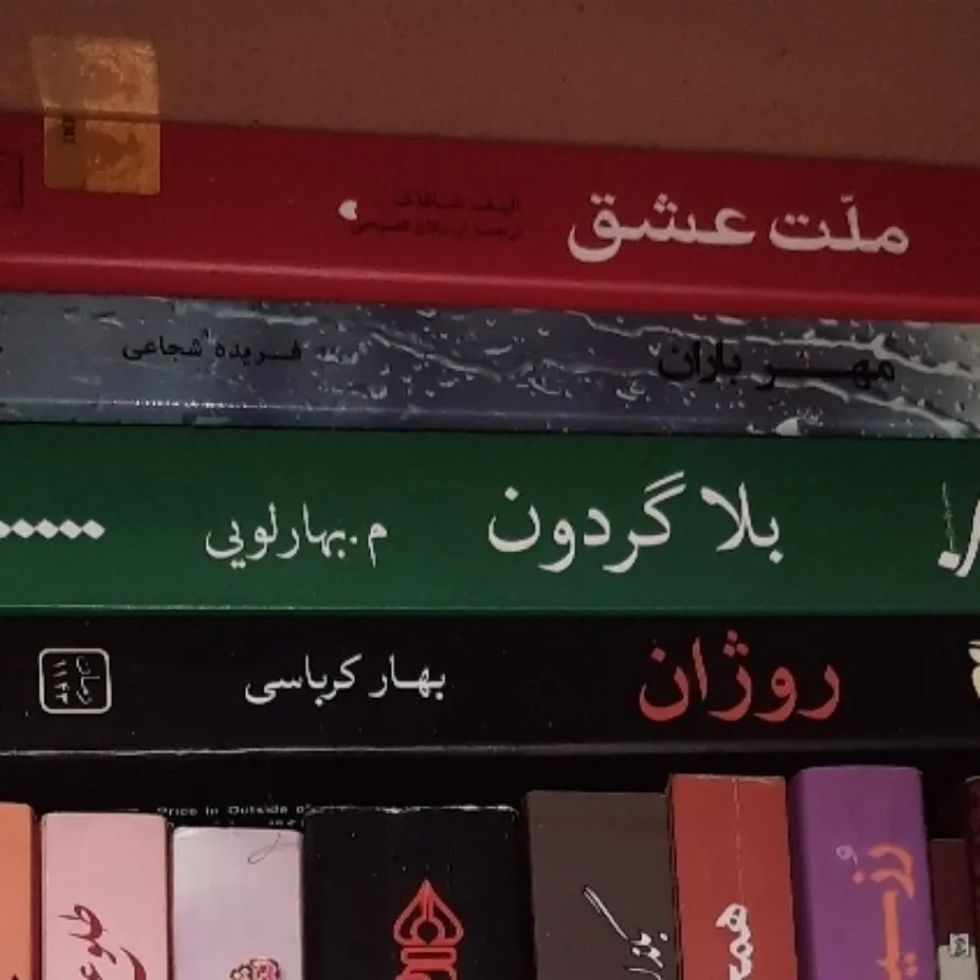 تعدادی کتاب رمان