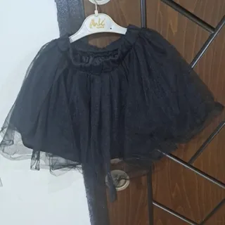 دامن توری دخترانه