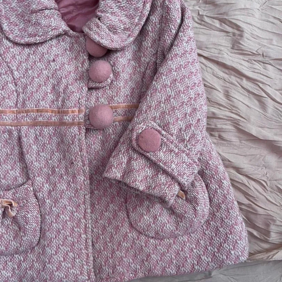 پالتو دخترانه صورتی