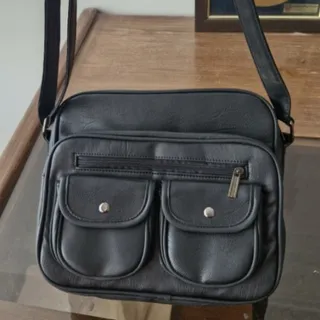 کیف مشکی چرمی