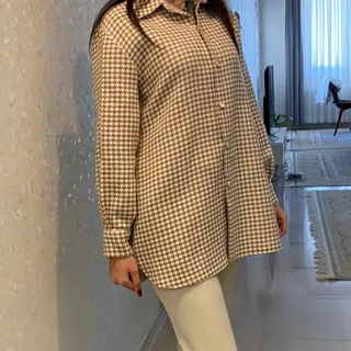 شومیز مانتویی پشمی