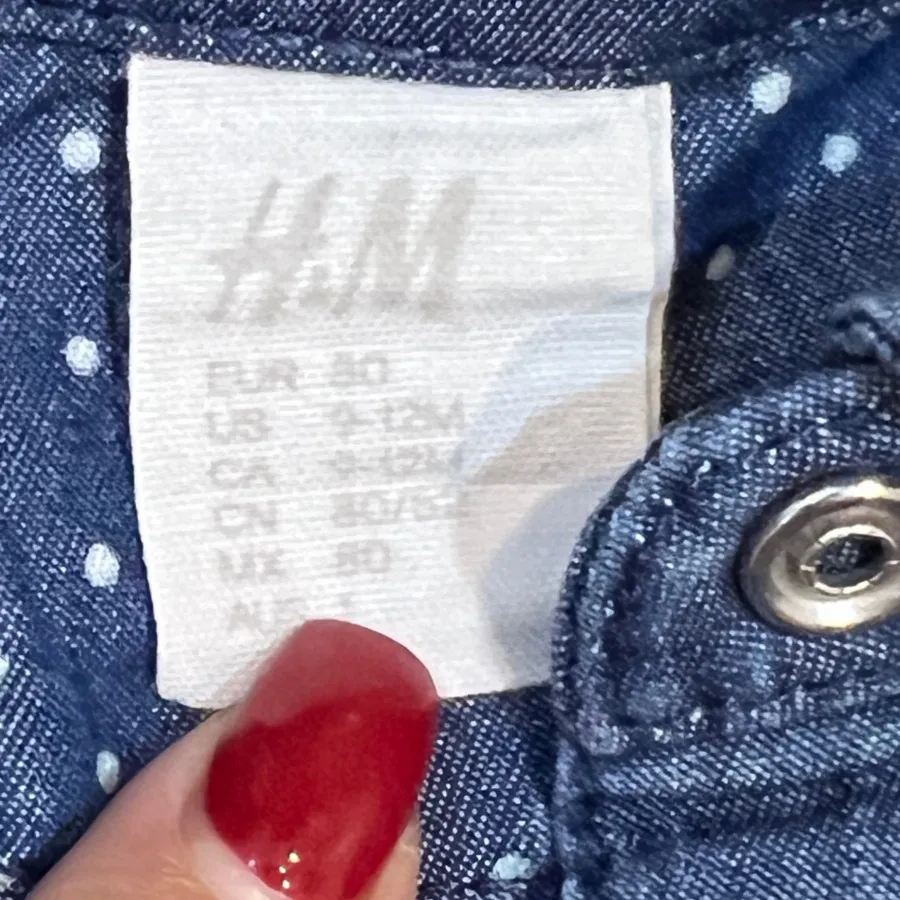 پیراهن جین h&m