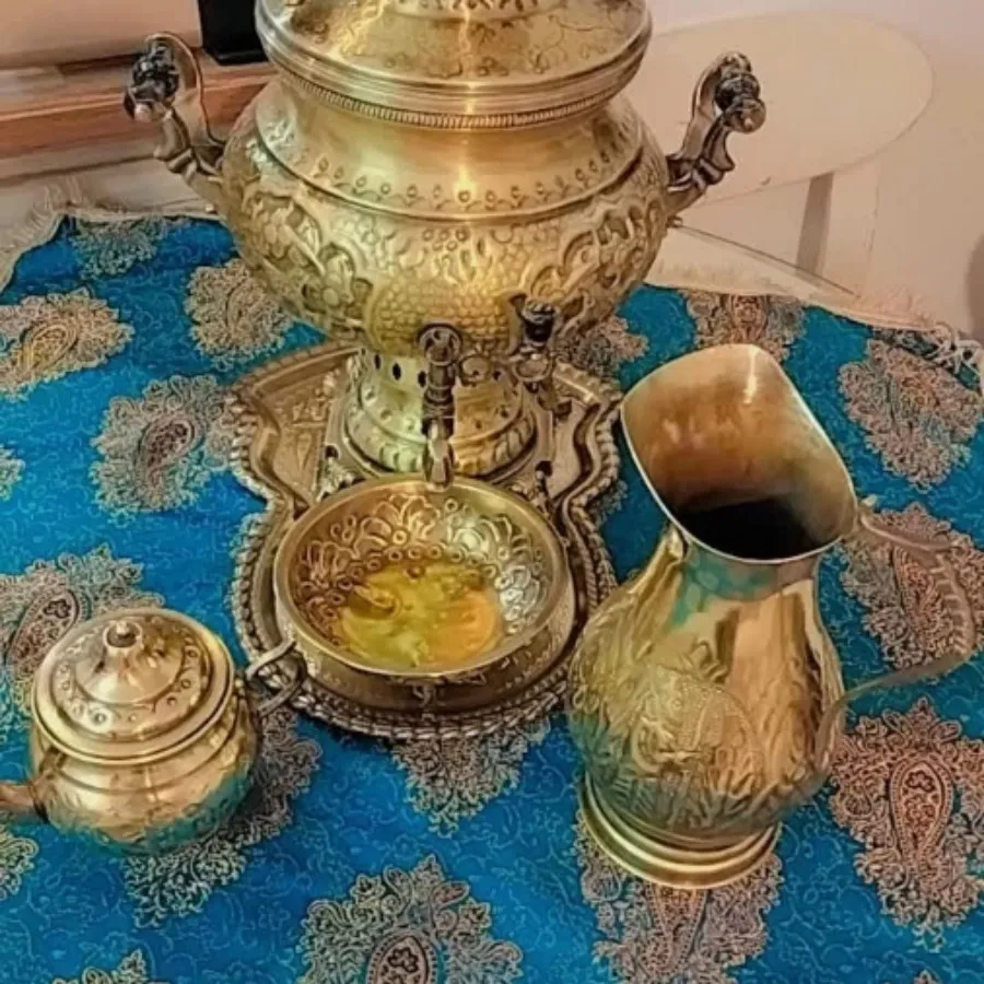 سماور برنجی