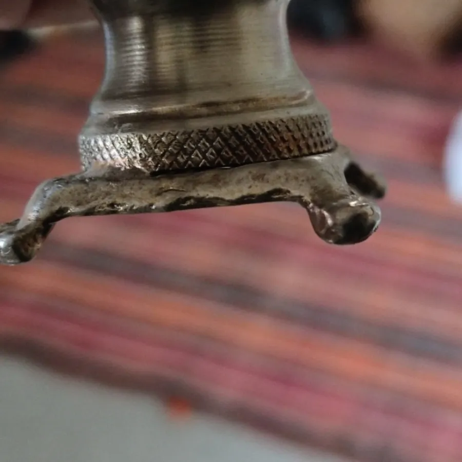 ست سماور نقلی مسی قلم دار