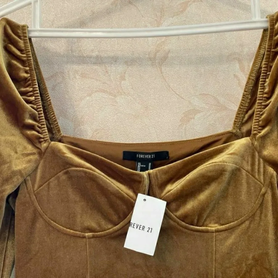 لباس مجلسی مخمل forever21