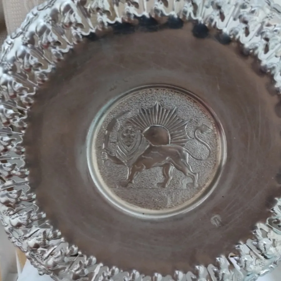 ست شیرنی خوری برنجی قلم
