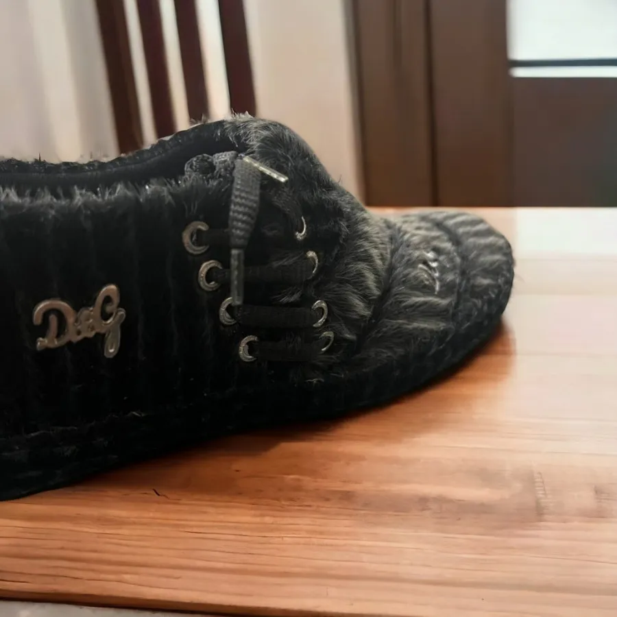 کفش مردانه مدل پشمی D&G
