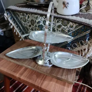 شیرینی خوری تاشو استیل