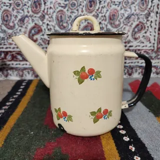 کتری لعابدار روسی قدیمی