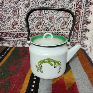 کتری لعابدار قدیمی
