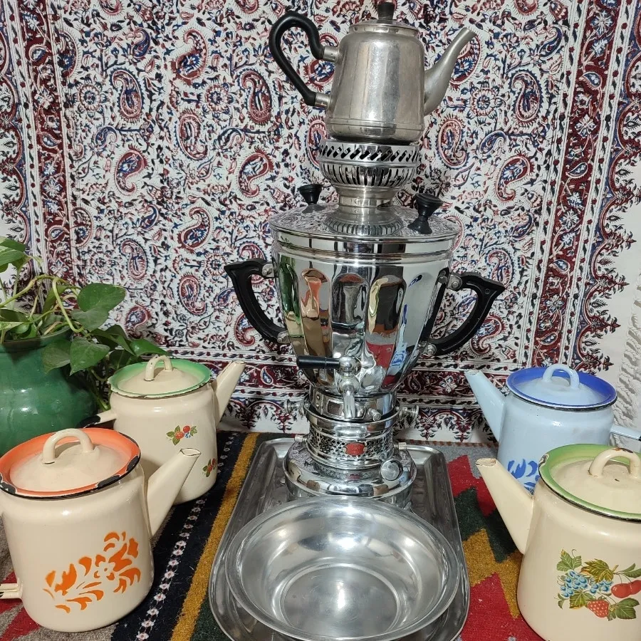 ست سماور نفتی قدیمی