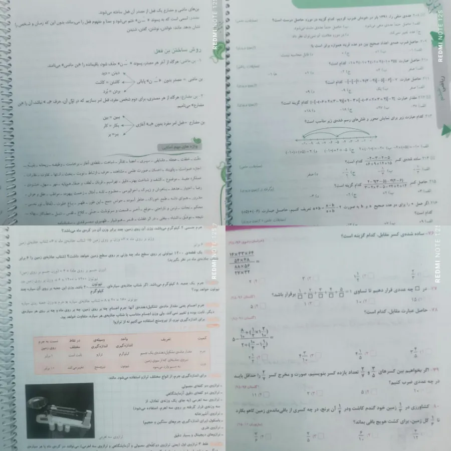 کتاب کار درسی مبتکران