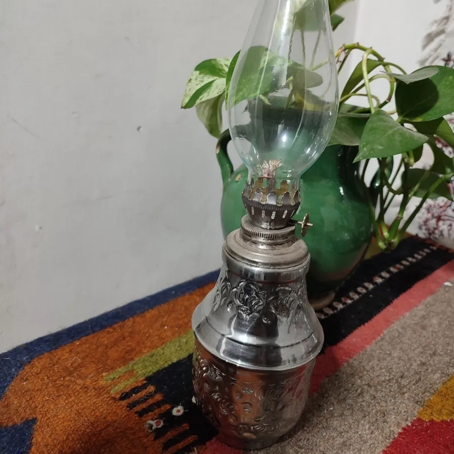 چراغ نفتی برنجی کمیاب
