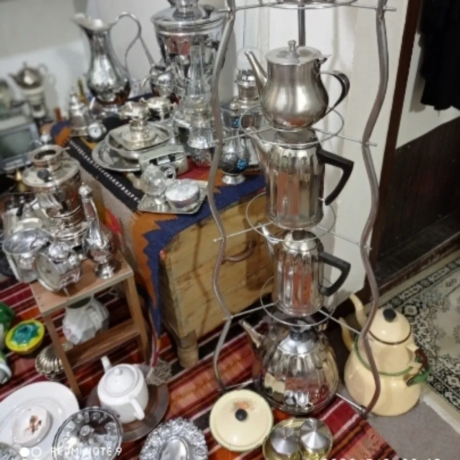 ست کامل قوری و کتری روسی