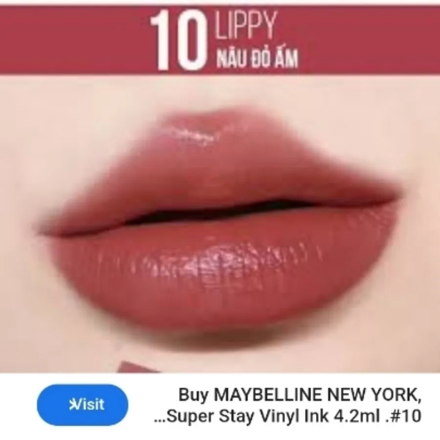 رژ لب maybelline vinyl