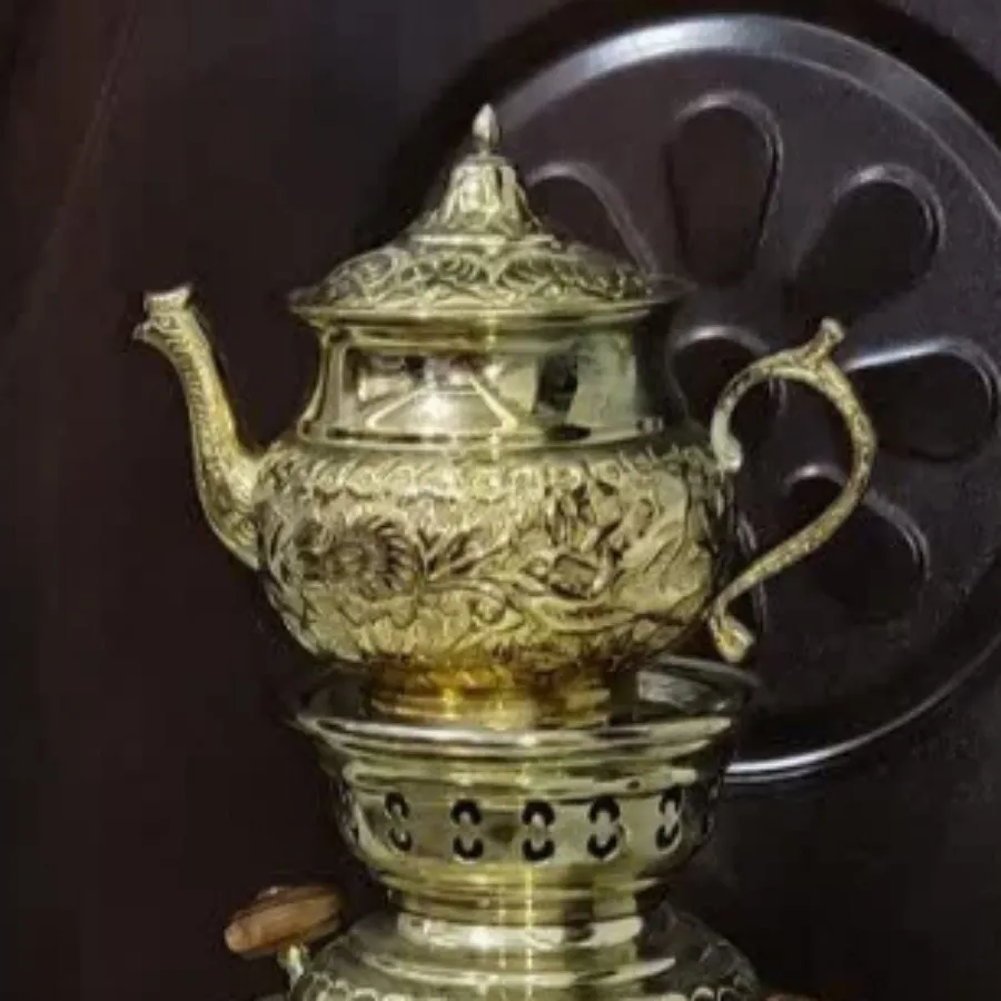 سماور برنجی
