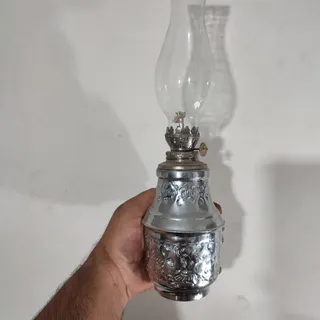 چراغ نفتی برنجی کمیاب