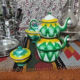 ست کتری و قوری و قندون