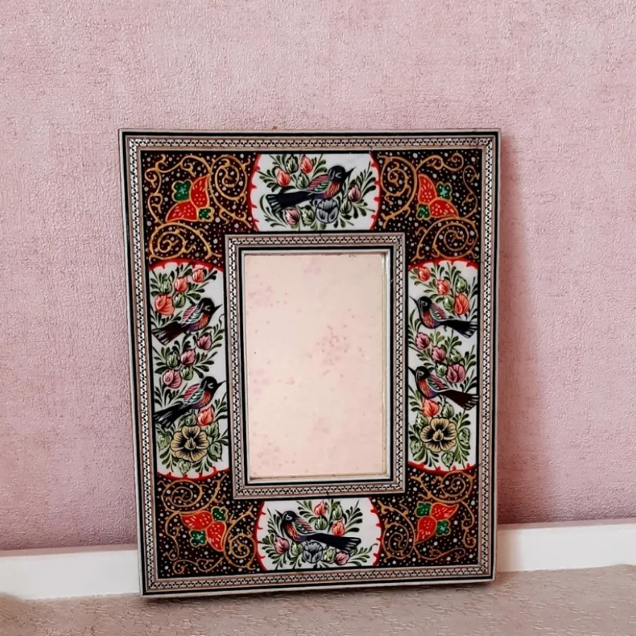 آیینه گل و مرغ