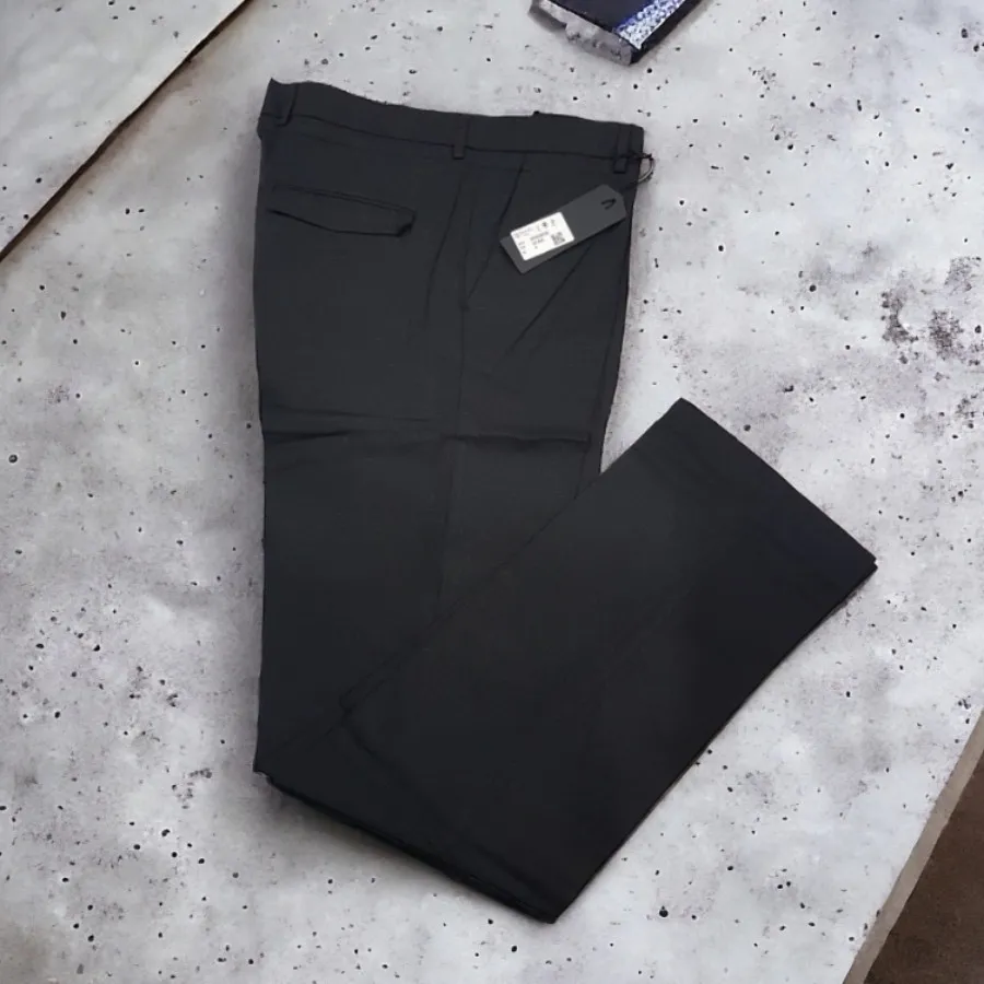 شلوار پارچه ای ترک مشکی