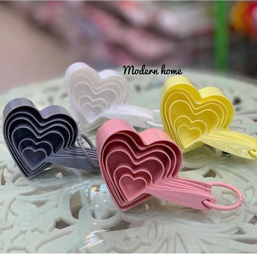 پیمانه قلبی 6 عددی