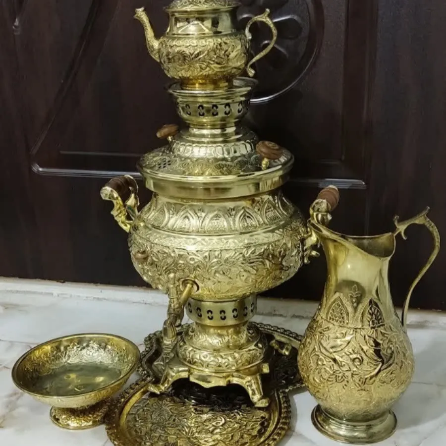 سماور برنجی