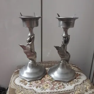 شمعدان پیوتر قدیمی