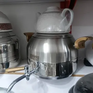 قوری کتری  رو گازی استیل