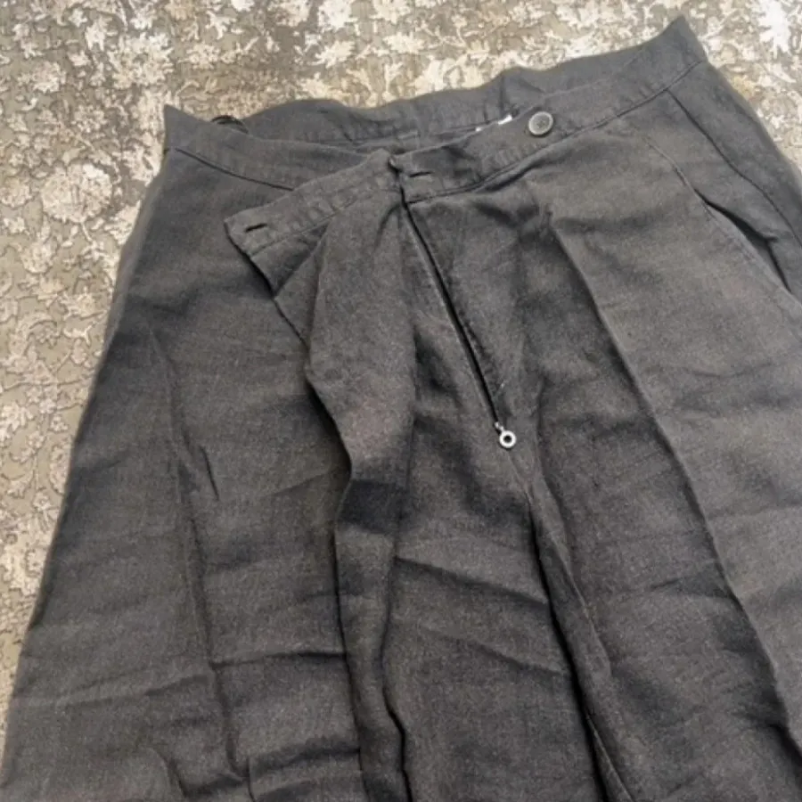 شلوار بگ لینن