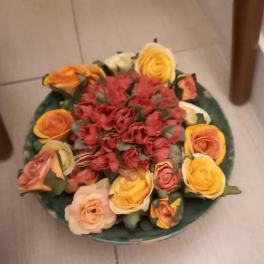 گلدان ارزان با گل هاش