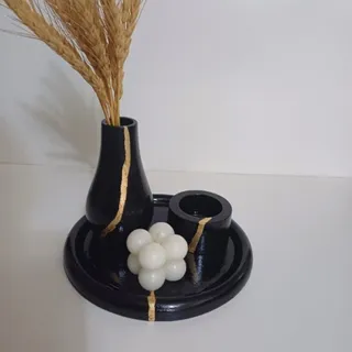 گلدان مینی‌مال و ...