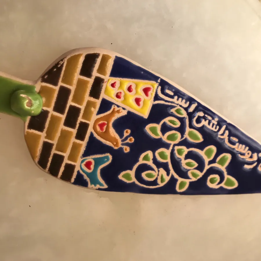 جا عودی سفالی طرح سرو