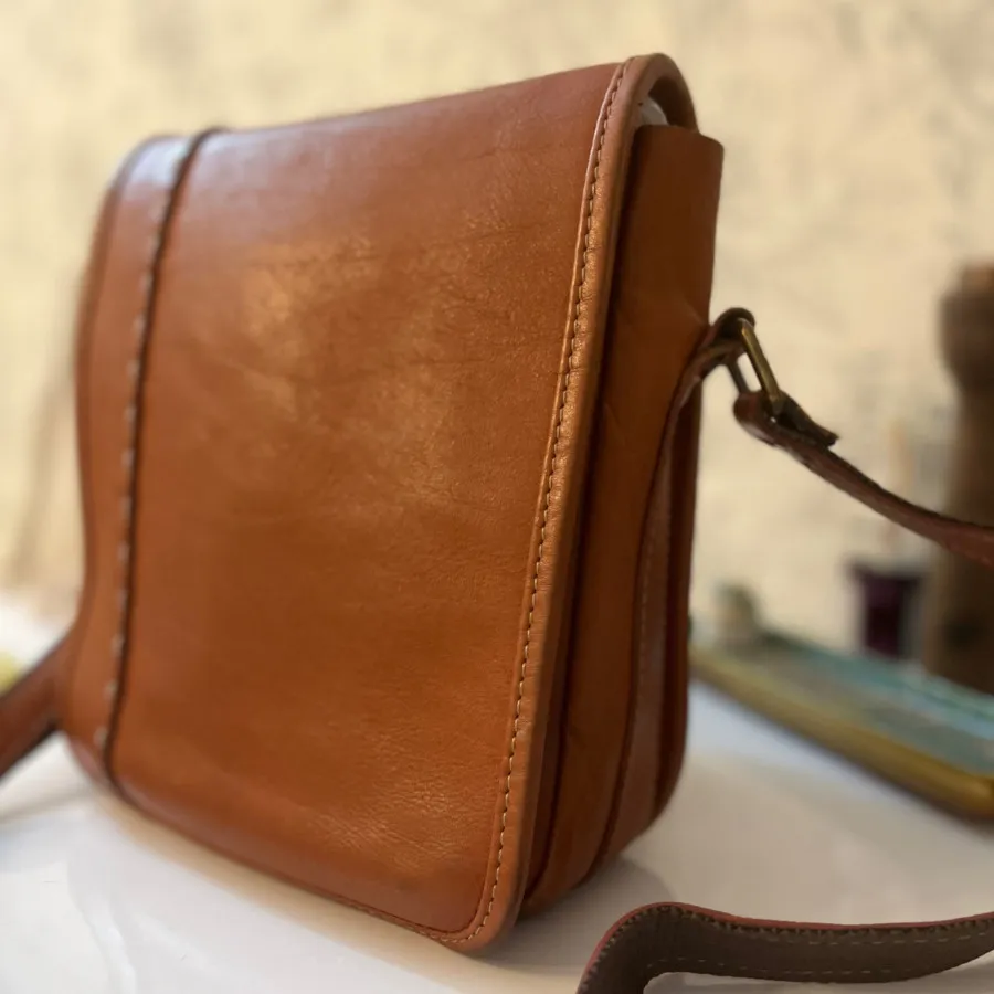 کیف چرم بند بلند