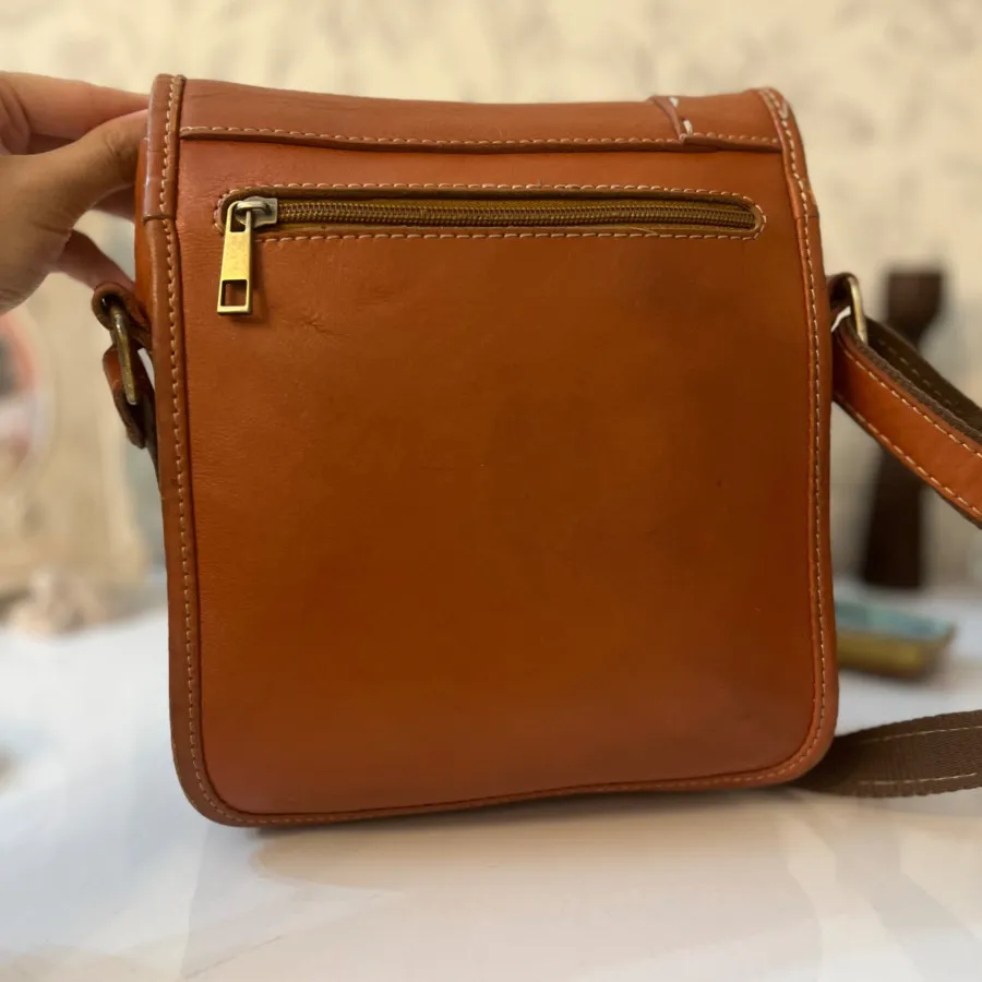 کیف چرم بند بلند