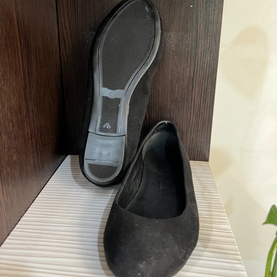 کفش کالج مشکی جیر
