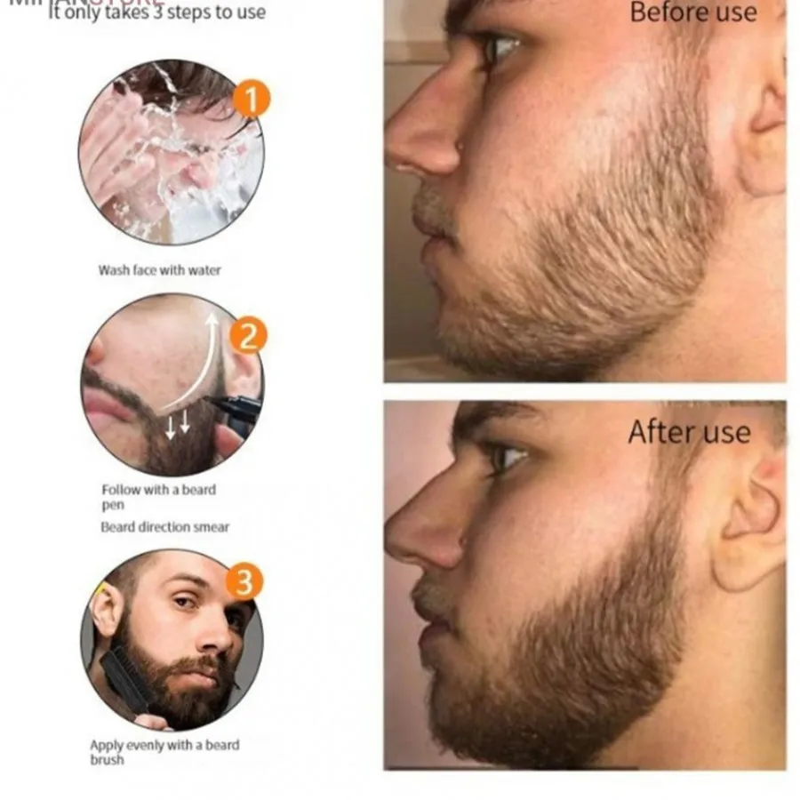 قلم هاشور ابرو، مو و ریش