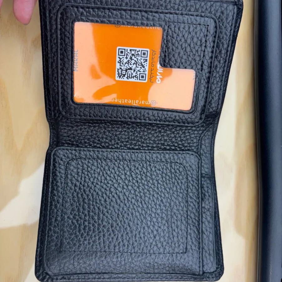 کیف پول مارال چرم